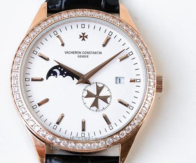 vacheron Constantin手錶 2018江詩丹頓 三度防水性能 日月星辰 江詩丹頓高端手錶  hds1021